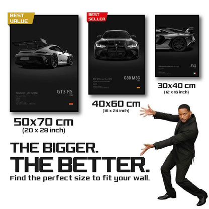 Carsframe™ BMW M3 Competition