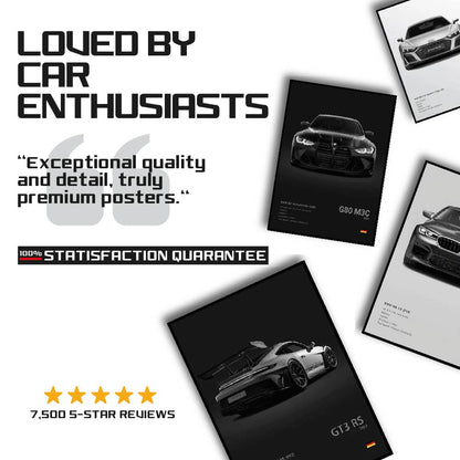 Carsframe™ BMW M3 Competition