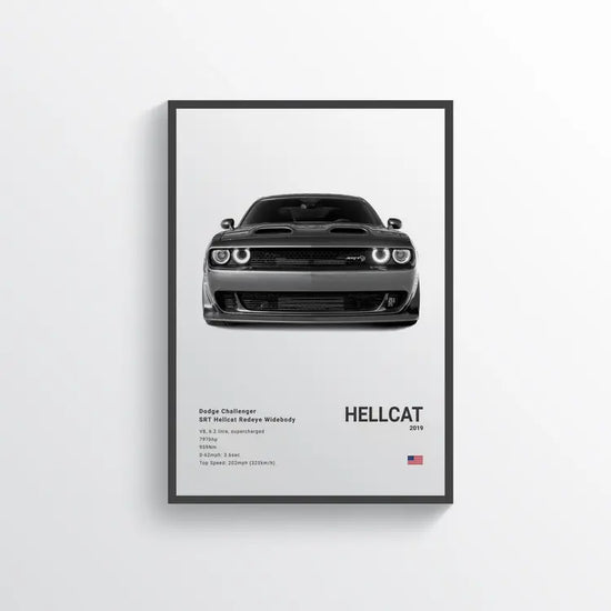 Carsframe™ Dodge Challenger SRT Hellcat