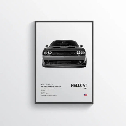Carsframe™ Dodge Challenger SRT Hellcat