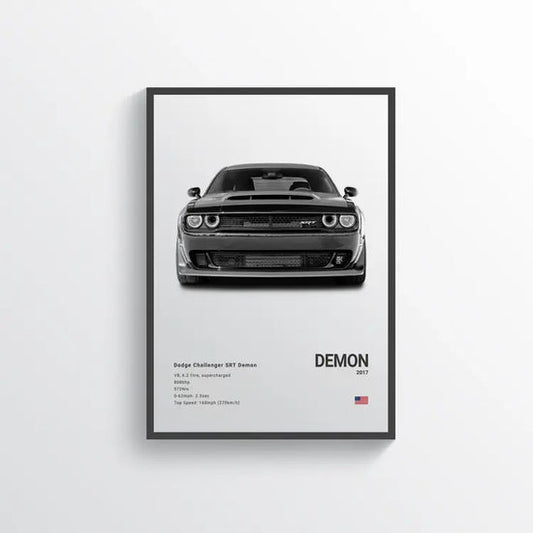 Carsframe™ Dodge Challenger SRT Demon