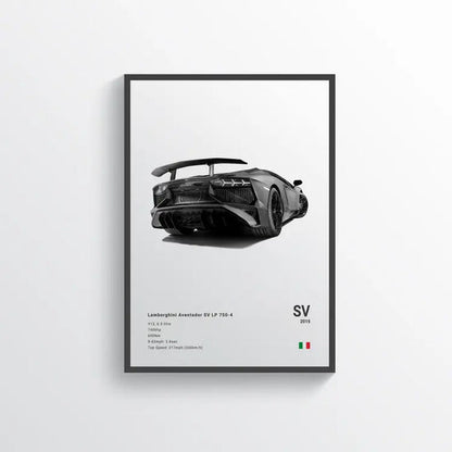 Carsframe™ Lamborghini Aventador SV