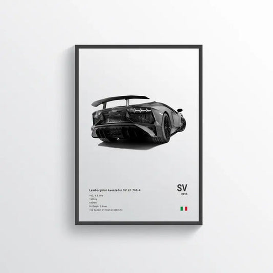Carsframe™ Lamborghini Aventador SV