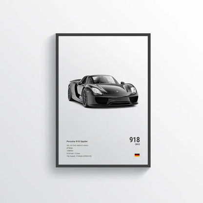 Carsframe™ Porsche 918 Spyder