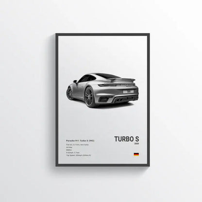 Carsframe™ Porsche 911 Turbo S