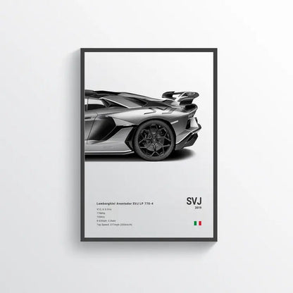 Carsframe™ Lamborghini Aventador SVJ