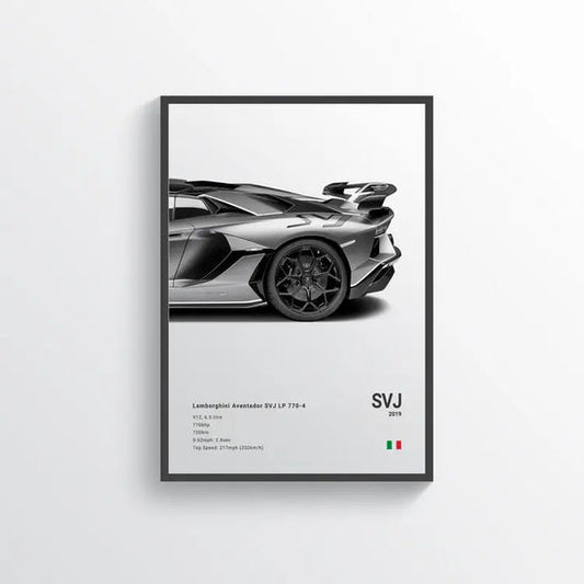 Carsframe™ Lamborghini Aventador SVJ