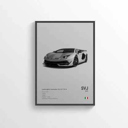 Carsframe™ Lamborghini Aventador SVJ