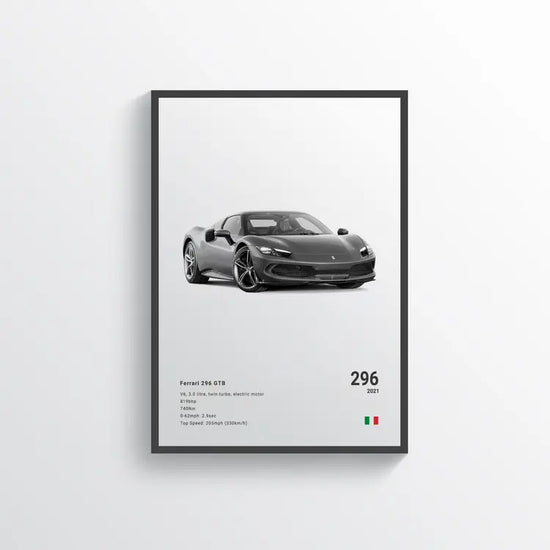 Carsframe™ Ferrari 296 GTB
