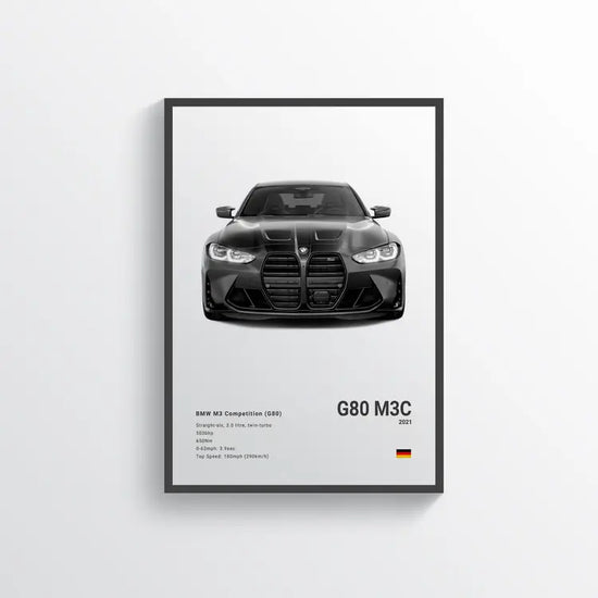 Carsframe™ BMW M3 Competition
