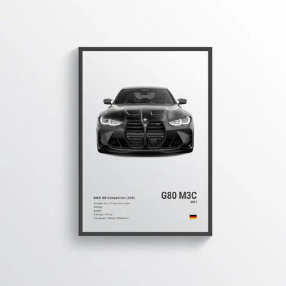 Carsframe™ BMW M3 Competition