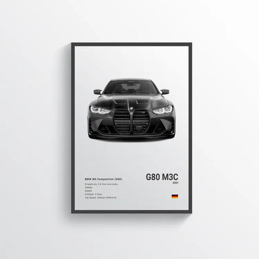 Carsframe™ BMW M3 Competition