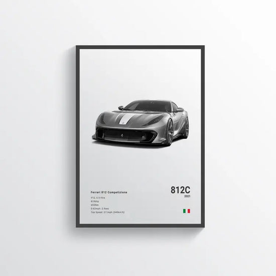 Carsframe™ Ferrari 812 Competizione