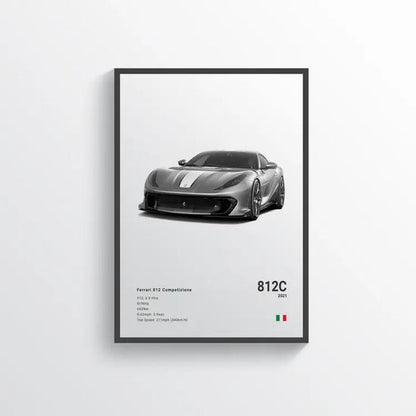 Carsframe™ Ferrari 812 Competizione