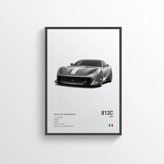 Carsframe™ Ferrari 812 Competizione