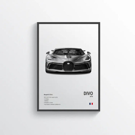 Carsframe™ Bugatti Divo