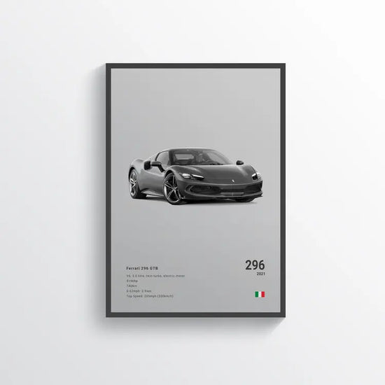 Carsframe™ Ferrari 296 GTB