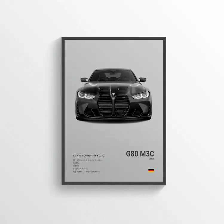 Carsframe™ BMW M3 Competition
