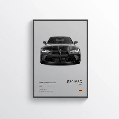 Carsframe™ BMW M3 Competition