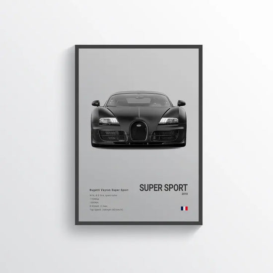 Carsframe™ Bugatti Veyron Super Sport