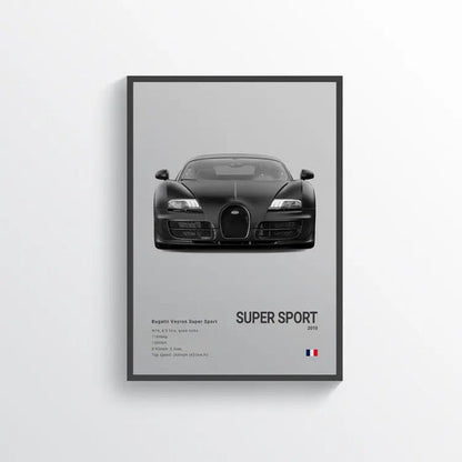 Carsframe™ Bugatti Veyron Super Sport