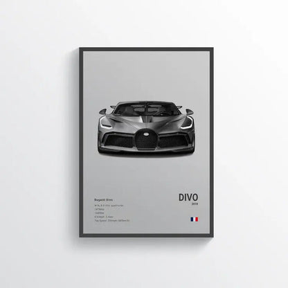 Carsframe™ Bugatti Divo