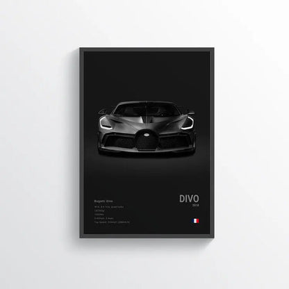 Carsframe™ Bugatti Divo
