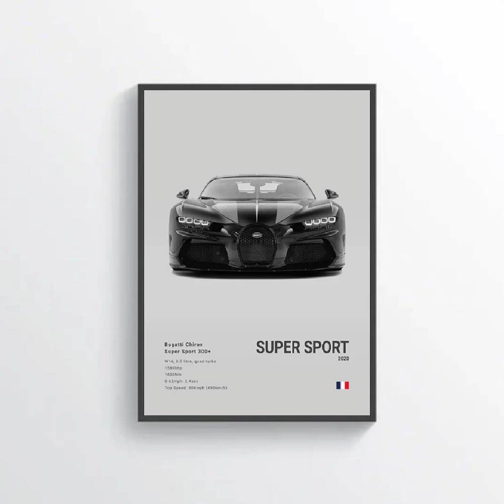 Carsframe™ Bugatti Chiron Super Sport