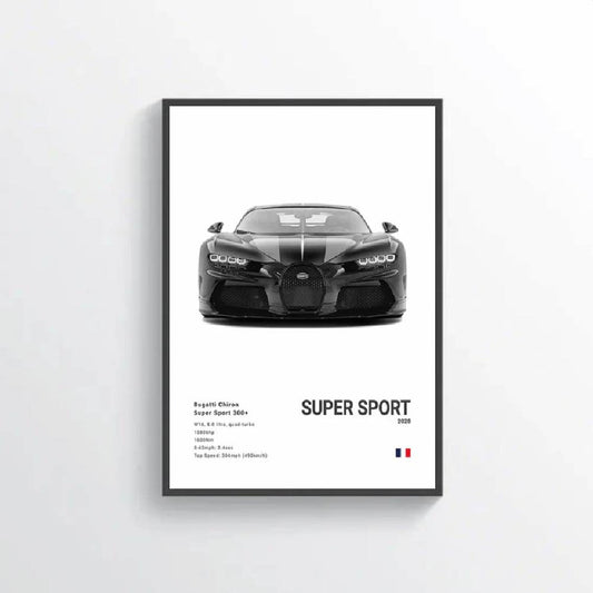 Carsframe™ Bugatti Chiron Super Sport