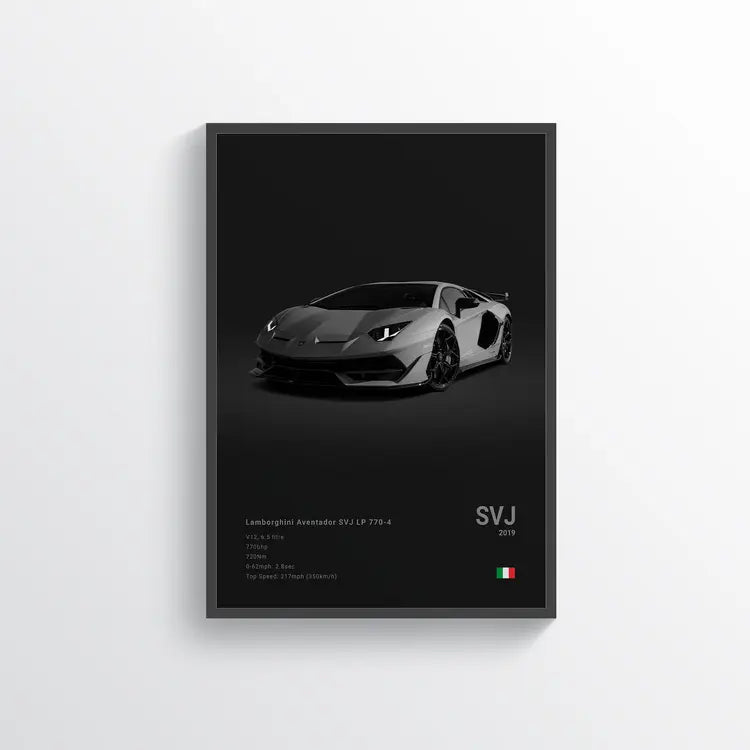 Carsframe™ Lamborghini Aventador SVJ